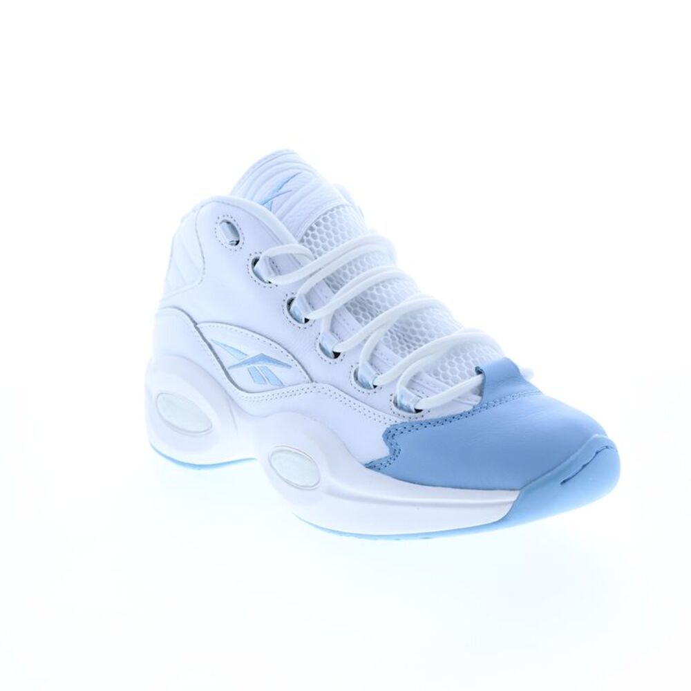 Reebok Mens Question Mid White Shoes (NWT) - Picture 2 of 7